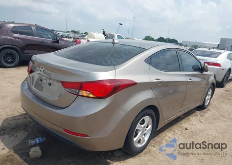 2014 Hyundai Elantra Se z USA, uszkodzony, nr VIN 5NPDH4AE3EH519825